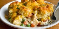 Chicken Cobbler Dinner Casserole