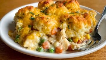 Chicken Cobbler Dinner Casserole
