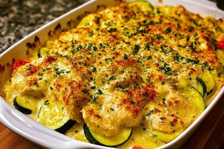 Chicken Zucchini Casserole