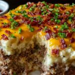 Classic Comfort Loaded Potato Meatloaf