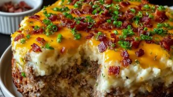 Classic Comfort Loaded Potato Meatloaf