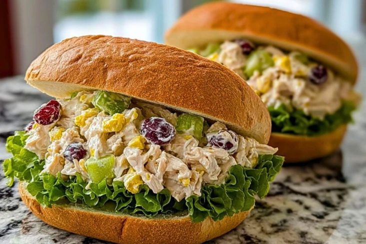 Cottage Cheese Chicken Salad Sandwich