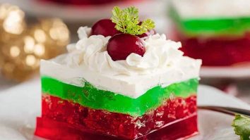 Easy Layered Christmas Jello