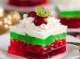 Easy Layered Christmas Jello