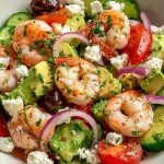 Mediterranean Shrimp and Avocado Salad