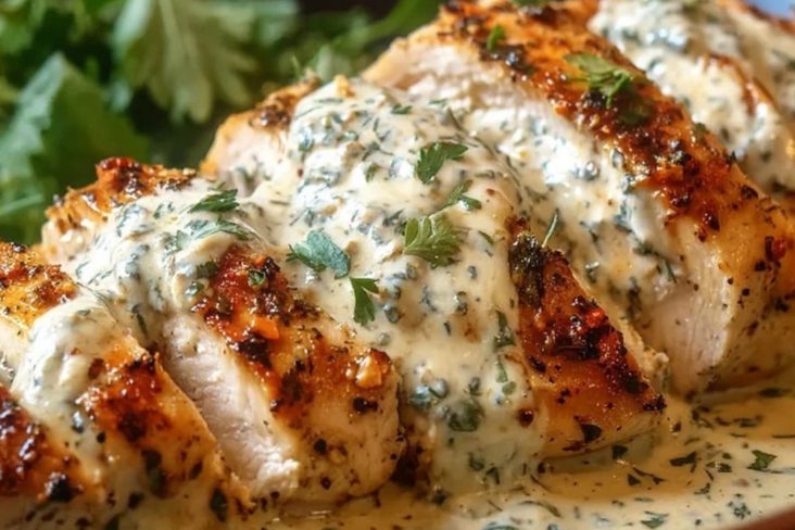 Melt In Your Mouth Caesar Chicken