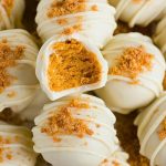 Pumpkin Pie Cheesecake Truffles