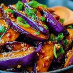 Szechuan-Style Eggplant in Garlic Sauce